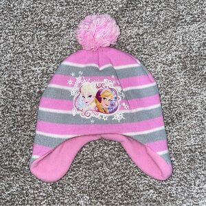 Disney Frozen Elsa & Anna Winter Hat Beanie OS